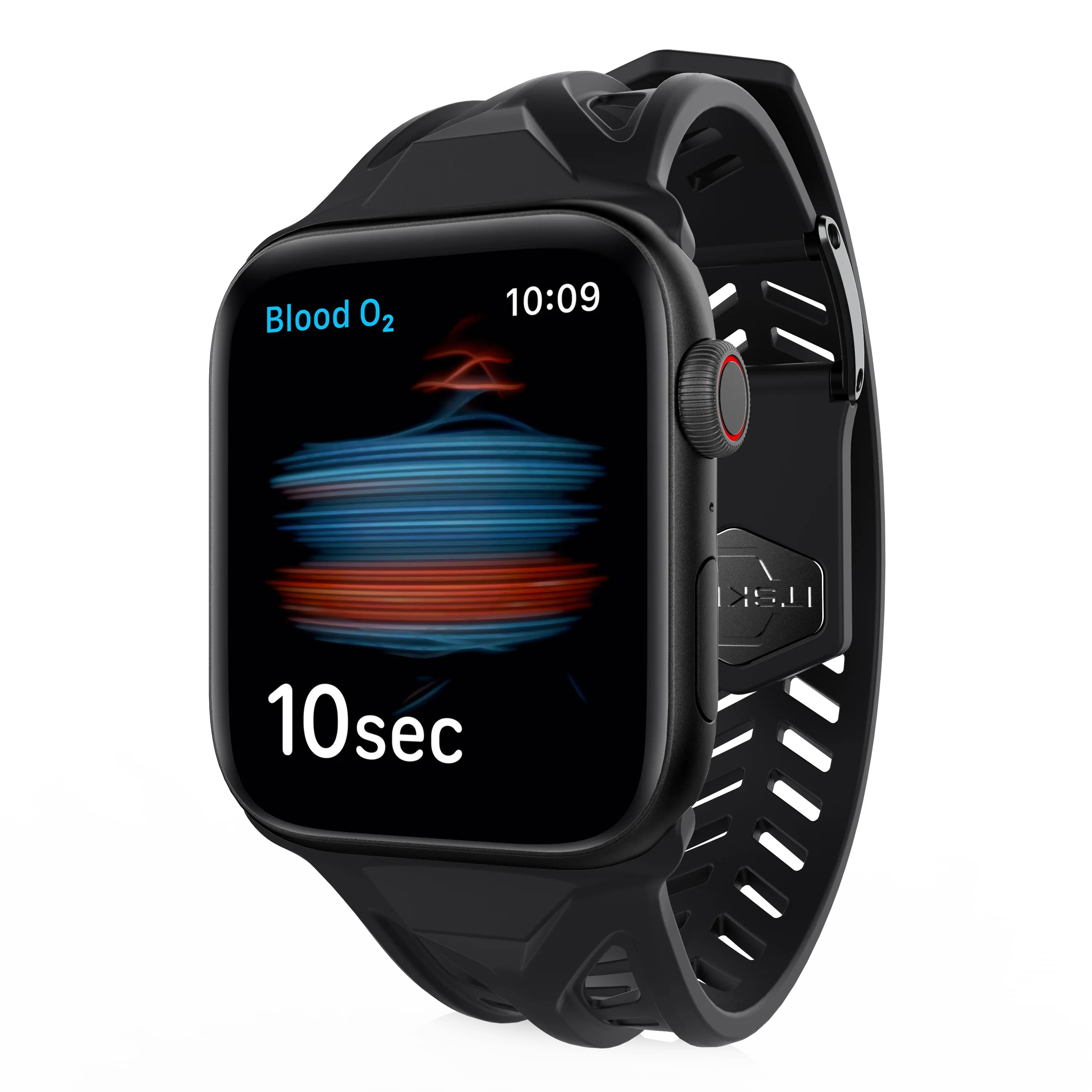 Itskins Watch 49/46/45/44 Mm Spectrum Strap - Black - Tashqila Itskins Watch 49/46/45/44 Mm Spectrum Strap - Black - Tashqila